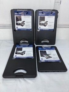 lot 9 image: Lot Of 4 NEW Saunders Midwest DeskMate II (3 each) and SlimMate Storage Clipboards (1 each)