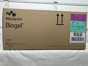 lot 47 image: WOW MSRP $1000  1 Case (200 pairs) NEW Molnlycke 48560 Biogel STERILE Powder-Free PI Micro Polyisoprene Standard Cuff Surgical Glove - Size 6 - designed for improved tactile sensitivity