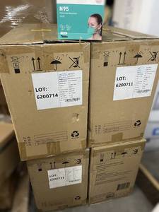lot 29 image: 4 Cases (960 each per case) NEW BYD Care N95 Particulate Respirators