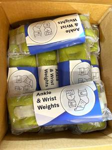 lot 4 image: Lot Of 12 New In Package Personal Wrist & Ankle Workout Weights