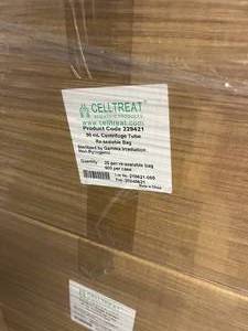 lot 5 image: MSRP $4800  24 Cases (500 tubes & caps per case) NEW&nbspCelltreat 50mL Conical Centrifuge Tube wLid&nbspSterile #229421 These Are Selling Fast On eBay