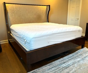 Beautiful Upholstered King Bed Frame