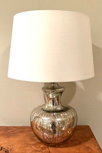 Contemporary Mercury Glass Table Lamps