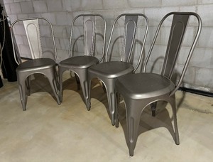 Four Metal Chairs
