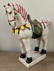 Tang Dynasty Style Horse Decorative Horse Figurine