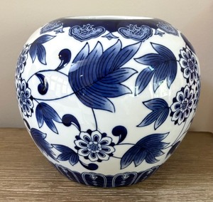 Delightful Blue and White Vase
