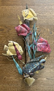Decorative Metal Fish Wall Hanging