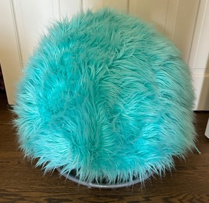 Pottery Barn Poof Ball Chair with Base