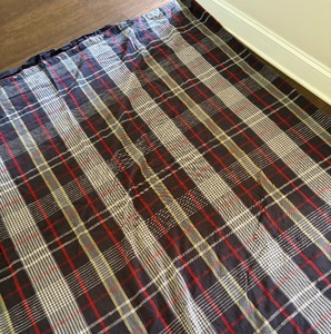 Pretty Plaid Queen Duvet Cover