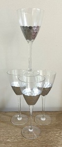 Four Zodax Fez Wine Glasses