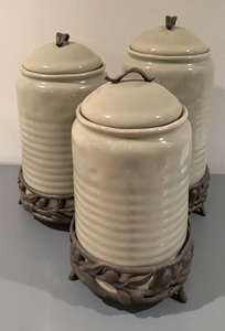 Three Belaverra Canisters