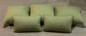 Six Gorgeous Green Indoor  Outdoor Accent Pillows