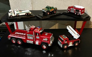 Five Toy Trucks by Hess