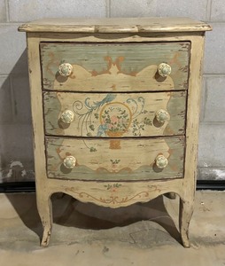 Charming Three Drawer Accent Table