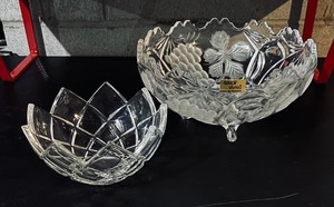 Two Beautiful Crystal Bowls