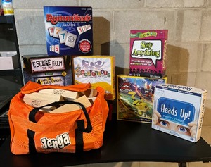 Group of Board Games