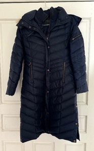 Marc New York Navy Blue Size Medium Coat  Jacket