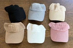 Six New Knit Visors