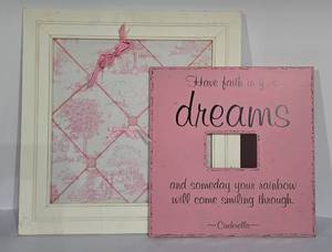 Pretty Pink Photo Display Options