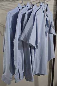 Set of 5 Lands End Youth Uniform Shirts