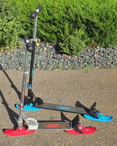 Pair of Rail Snow Scooters