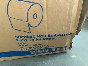 2-Ply Embossed Toilet Paper
