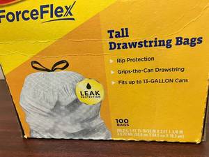 Glad ForceFlex Drawstring Bags