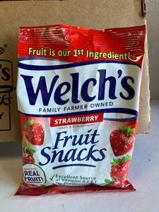 Welchs Strawberry Fruit Snacks