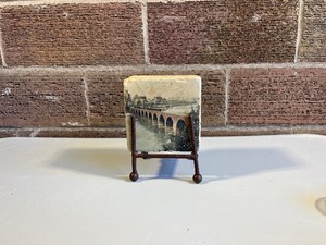 lot 58 image: Six Scenic Minnesota Coasters with Stand
