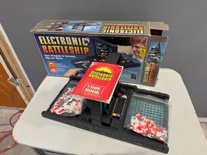lot 79 image: Milton Bradley Electronic Battleship Game