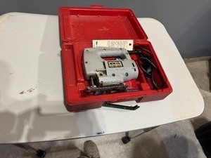 lot 82 image: Skilsaw Two Speed Jigsaw Model 955 14 HP with Case