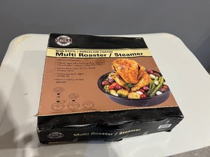 lot 83 image: Grill Shop Non-StickPorcelain Coated Multi RoasterSteamer