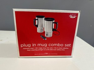 lot 84 image: Plug in Mug Combo Set (12V) appears unused