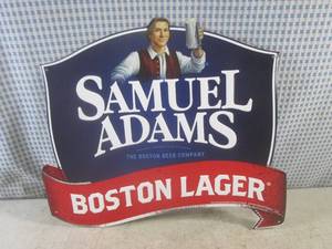 (G-1) Samuel Adams Boston Lager Tin...
