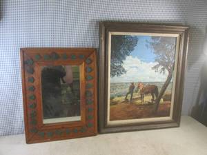 (C-2) Framed Painting 24 34 x 20 ...