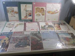 (G-1) Vintage Magazine Covers and A...