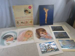 (G-1) Vintage Porttraights, Lady Pa...
