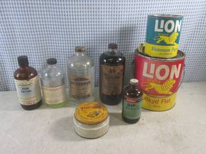 (G-1) Vintage Bottles and Cans...
