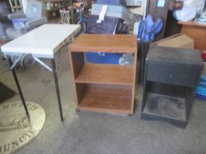 (FRNT) End Table with Drawer, Shelf...