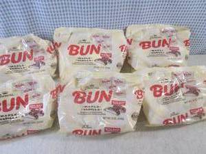 (B-1) 6 Bags of Pearsons Bun Maple ...