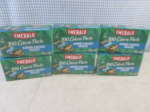 (B-1) 6 Boxes of Emerald Almonds & ...