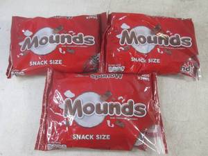 (B-2) 3 Bags of Snack SIze Mounds C...