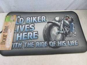 (B-1) An Old Biker Lives Here With...