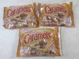 (B-3) 3 Bags of Caramels 11oz Past ...