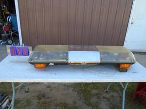 Street Hawk light rotators not working. Lights do. As shown.