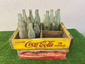 Coca-Cola Wood Totes & Bottles