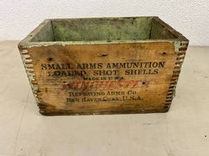 Winchester Ammunition Wood Box