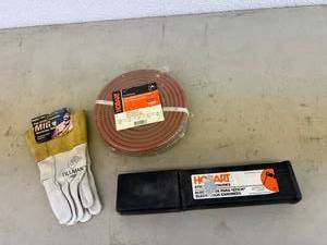 Twin Welding Hose, Welding Rods & Welding Gloves