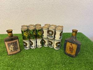 JR & MASH Beer Cans & Liquor Decanters