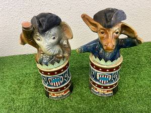 Democrat & Republican Decanters